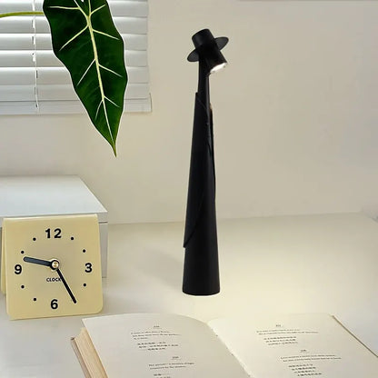 Rechargeable LED Cap Light | Touch-Control Creative Desk Lamp