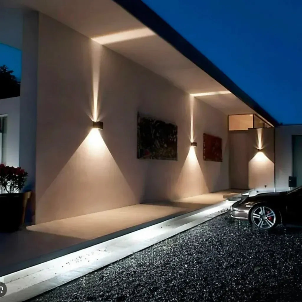 Rechargeable LED Cube Wall Light with Motion Sensor