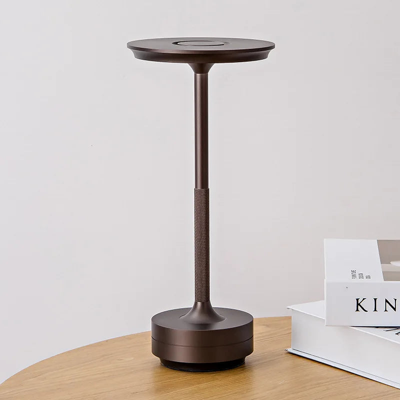 Rechargeable LED Desk Lamp with Touch-Dimmable Control