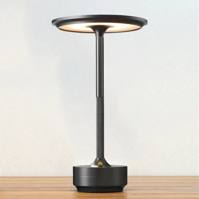 Rechargeable LED Desk Lamp with Touch-Dimmable Control