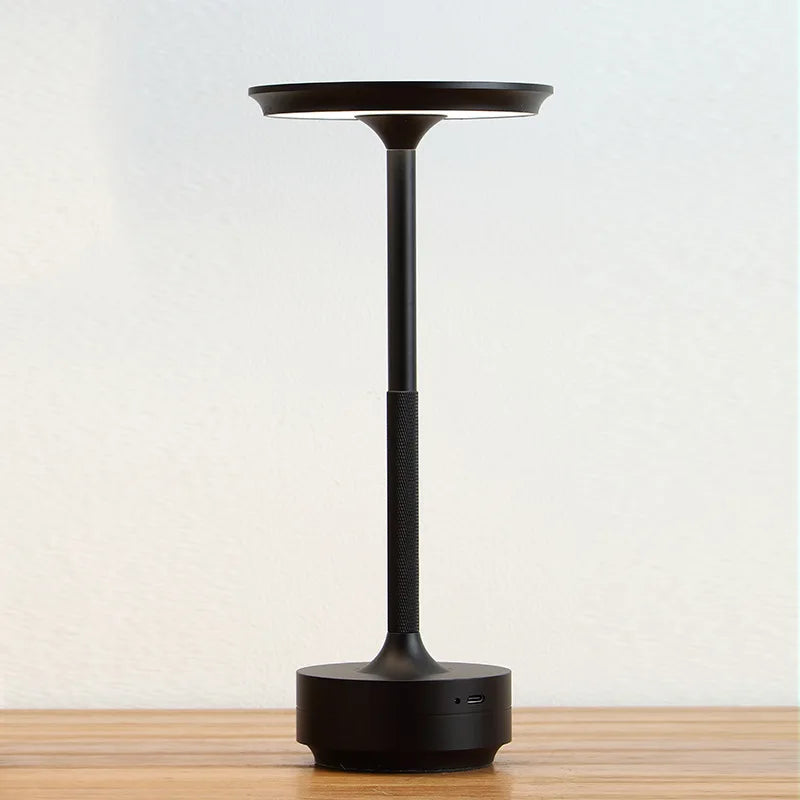 Rechargeable LED Desk Lamp with Touch-Dimmable Control