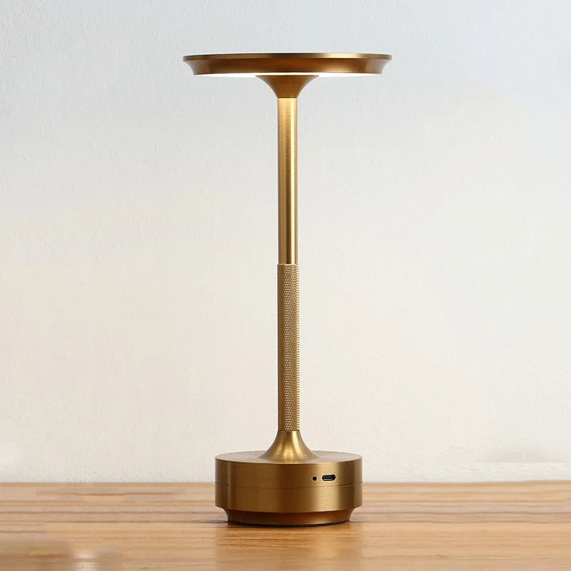 Rechargeable LED Desk Lamp with Touch-Dimmable Control