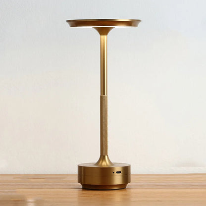 Rechargeable LED Desk Lamp with Touch-Dimmable Control
