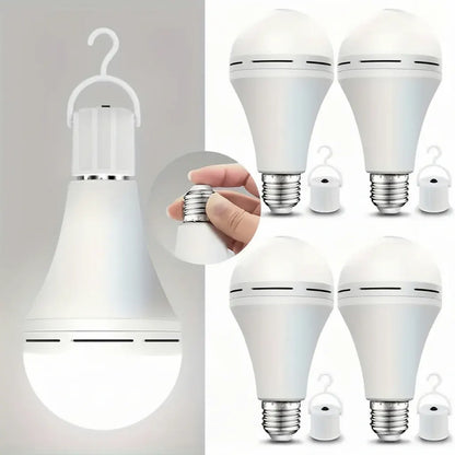 Rechargeable LED Emergency Bulb with Backup Power White Lighting