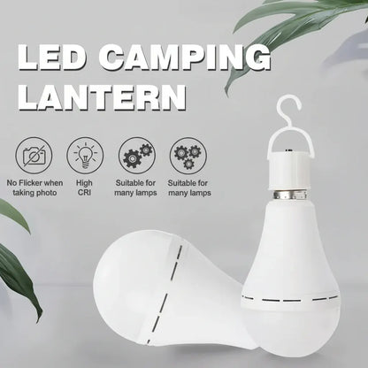 Rechargeable LED Emergency Bulb with Backup Power White Lighting