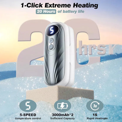Rechargeable LED Pocket Hand Warmer Set