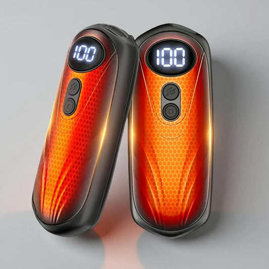 Rechargeable LED Pocket Hand Warmer Set