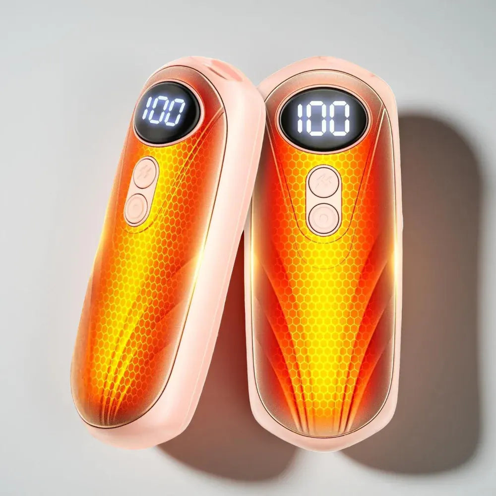 Rechargeable LED Pocket Hand Warmer Set