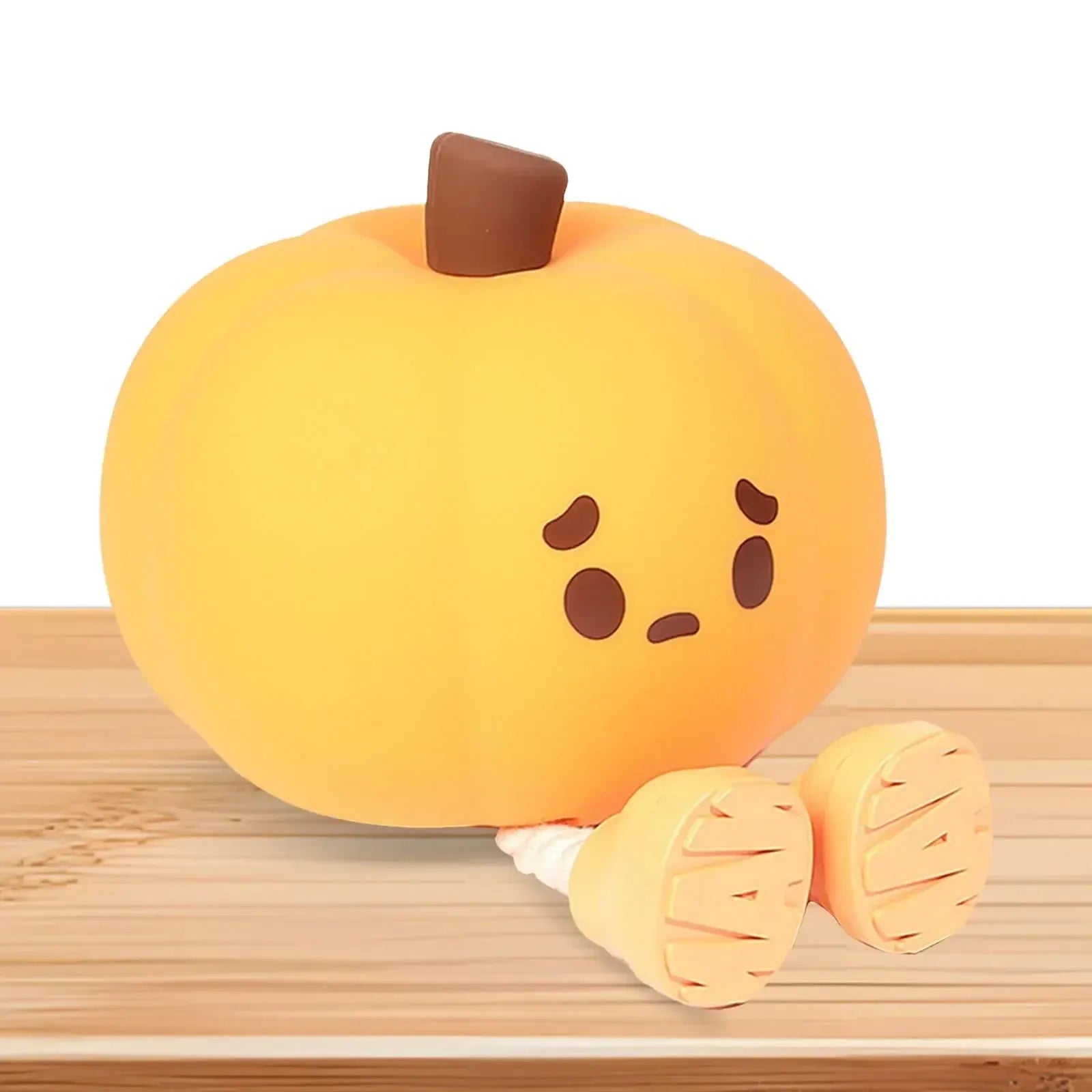 Rechargeable LED Pumpkin Night Light for Halloween Decor