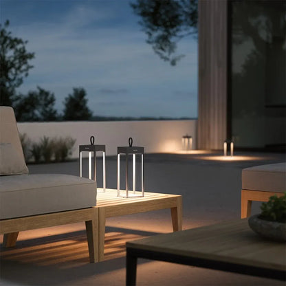 Rechargeable LED Table Lamp with Touch Switch – Portable Outdoor Light