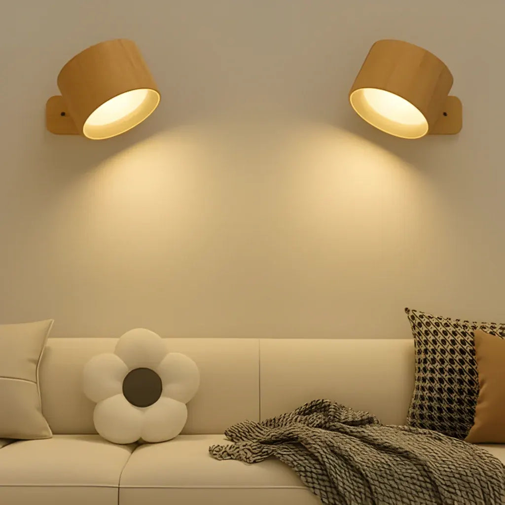 Rechargeable LED Wall Light with Adjustable Magnetic Mount