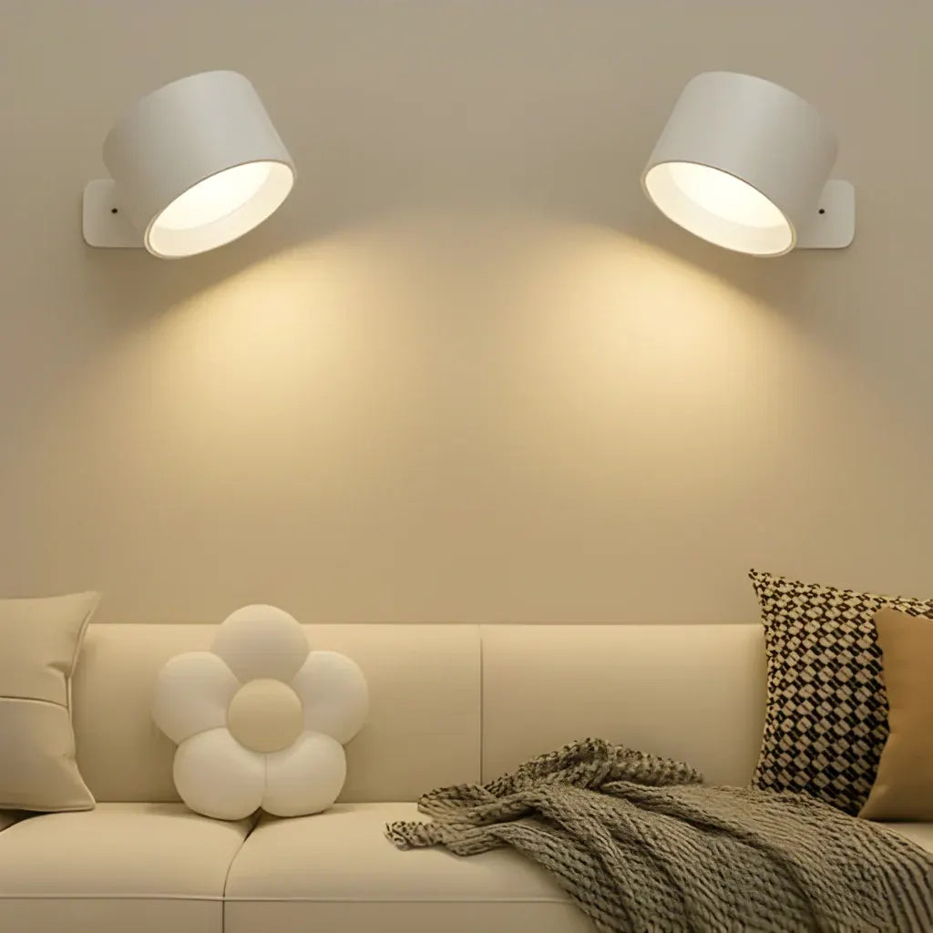 Rechargeable LED Wall Light with Adjustable Magnetic Mount