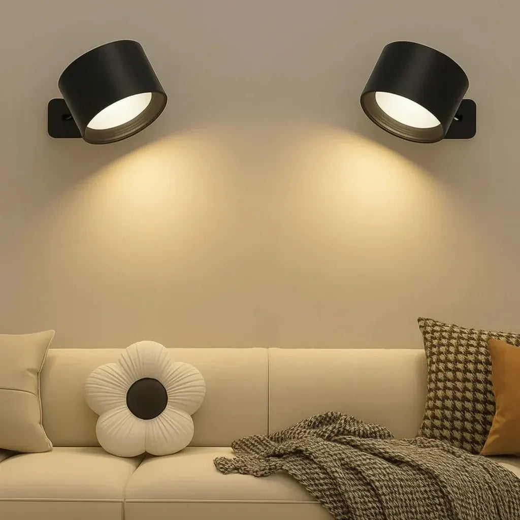 Rechargeable LED Wall Light with Adjustable Magnetic Mount