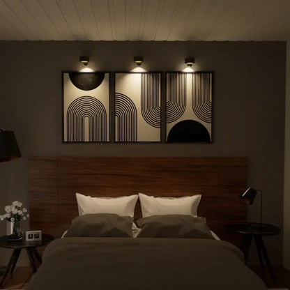 Rechargeable LED Wall Sconce with USB Charging