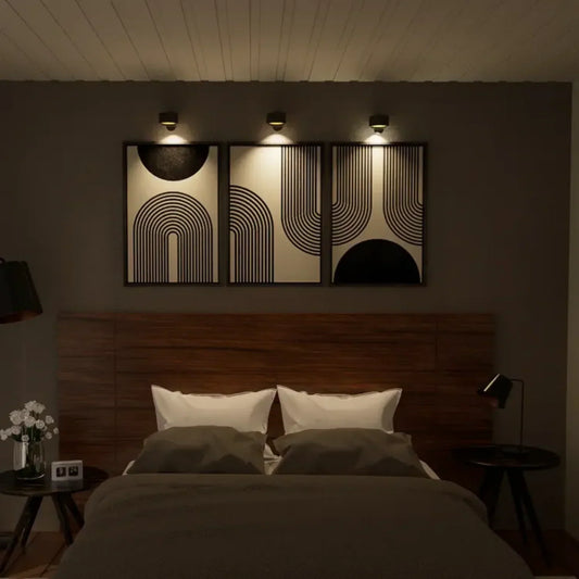Rechargeable LED Wall Sconce with USB Charging