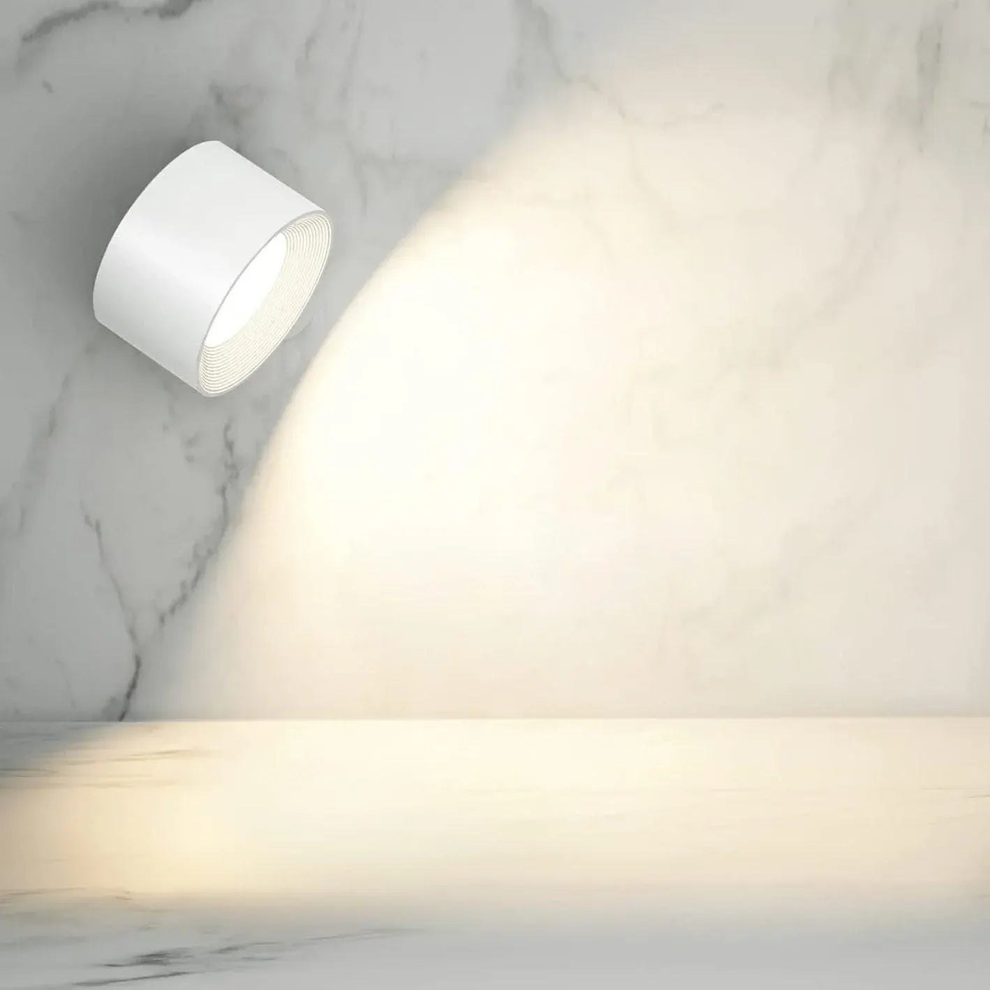 Rechargeable LED Wall Sconce with USB Charging