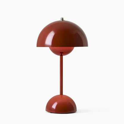 Rechargeable Mushroom Pod LED Night Light with Touch Control Table Lamp