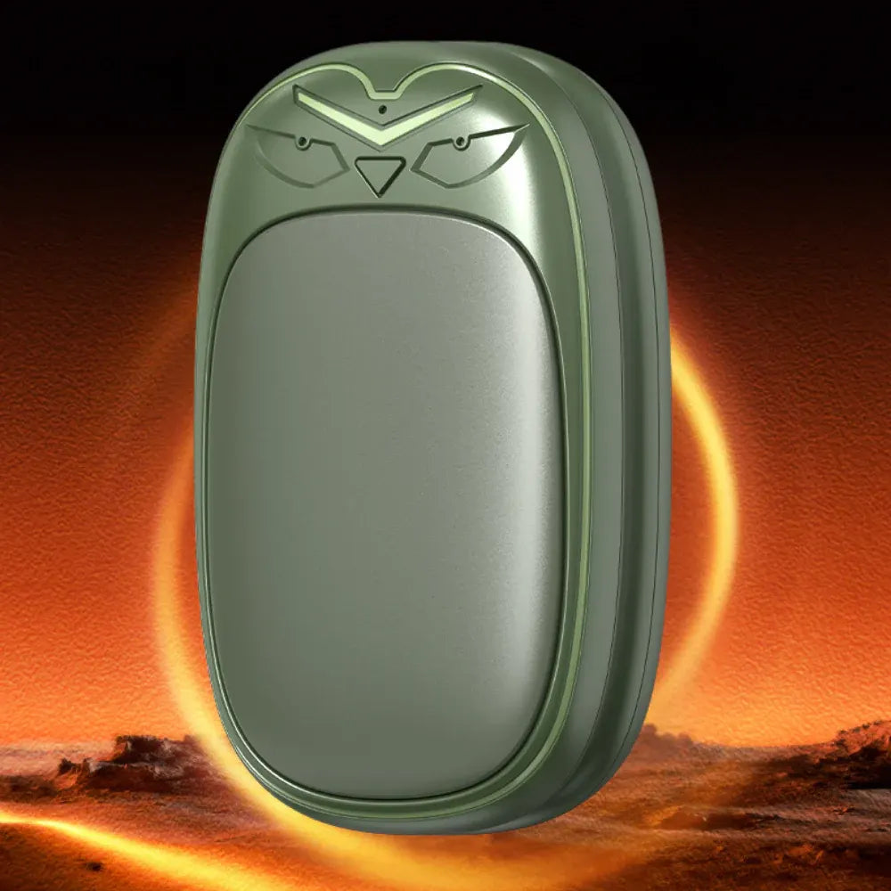 Rechargeable Pocket Hand Warmer with LED Display Heater Set