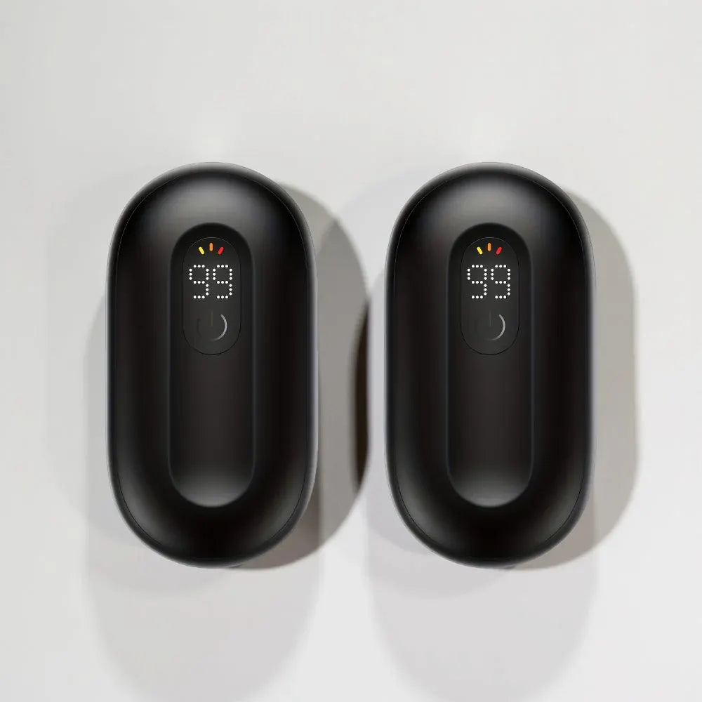 Rechargeable Pocket Hand Warmer with Magnetic Heater Set