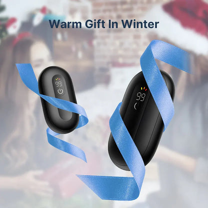 Rechargeable Pocket Hand Warmer with Magnetic Heater Set