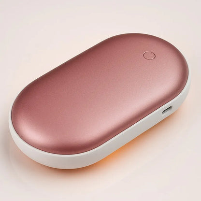 Rechargeable Portable Electric Hand Warmer & Power Bank