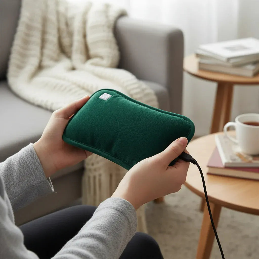 Rechargeable Portable Hand Warmer with Adjustable Temperature for Cold Weather
