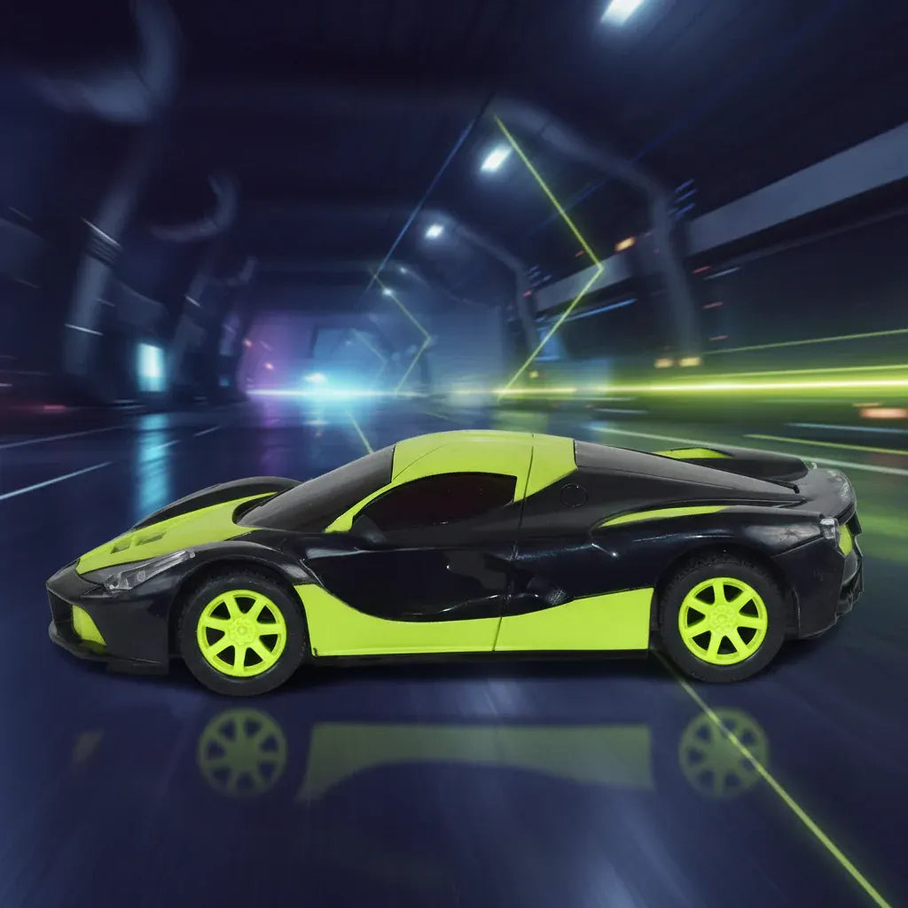 Rechargeable Remote-Control Racing Car Toy with Battery