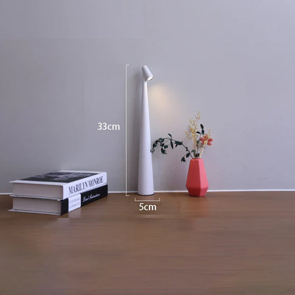 Rechargeable Touch-Dimmable LED Table Lamp with Adjustable Brightness