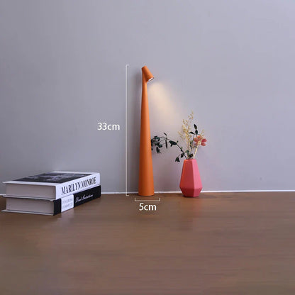 Rechargeable Touch-Dimmable LED Table Lamp with Adjustable Brightness