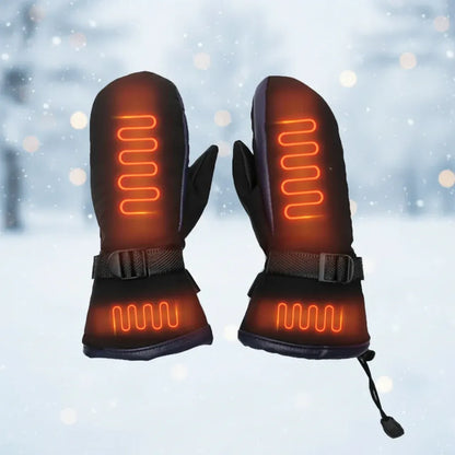 Rechargeable USB Heated Thermal Gloves for Winter Warmth