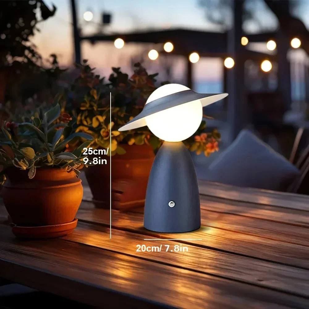 Rechargeable Wireless LED Touch Lamp with Smart Modern Design