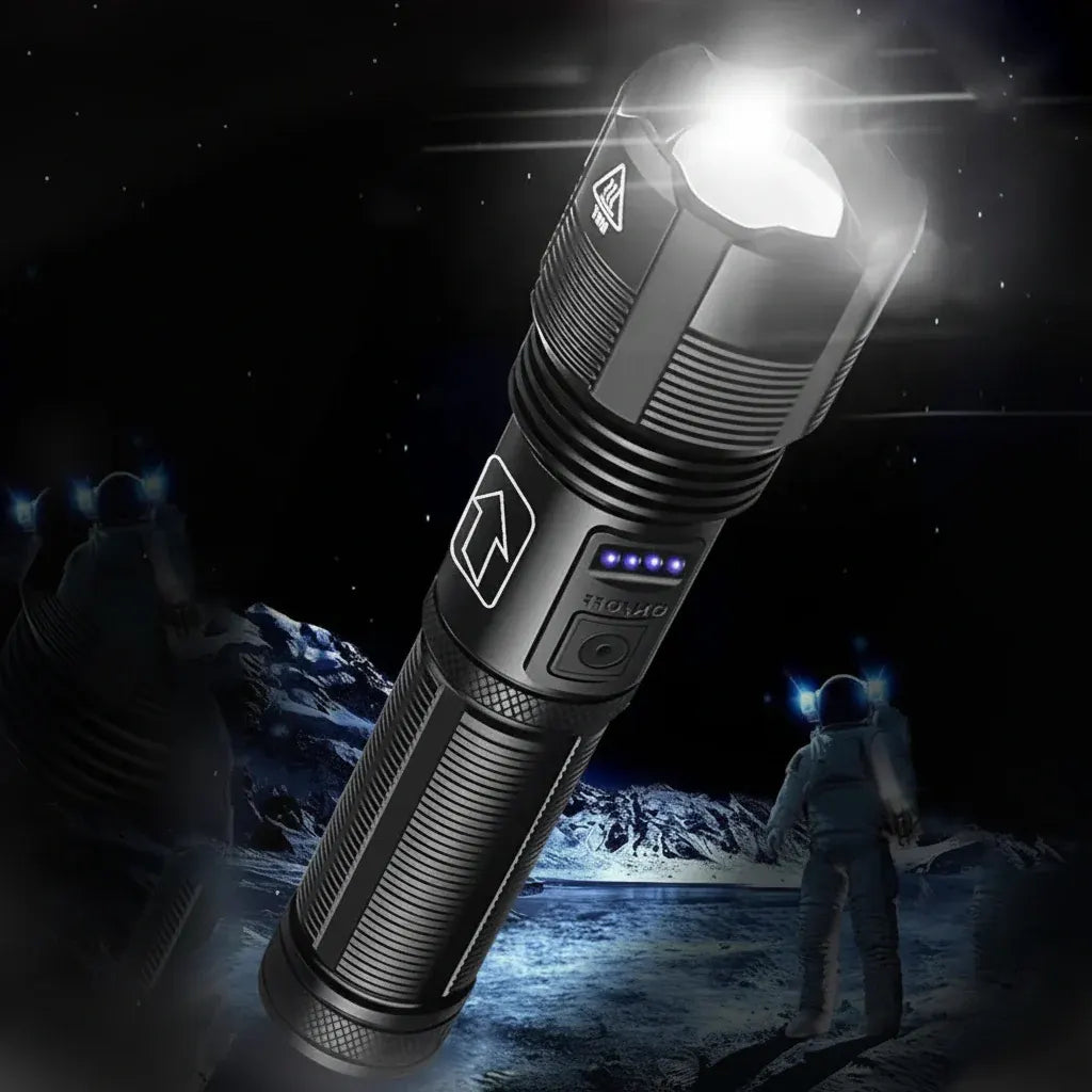 Rechargeable Zoom Tactical LED Aluminum Torch