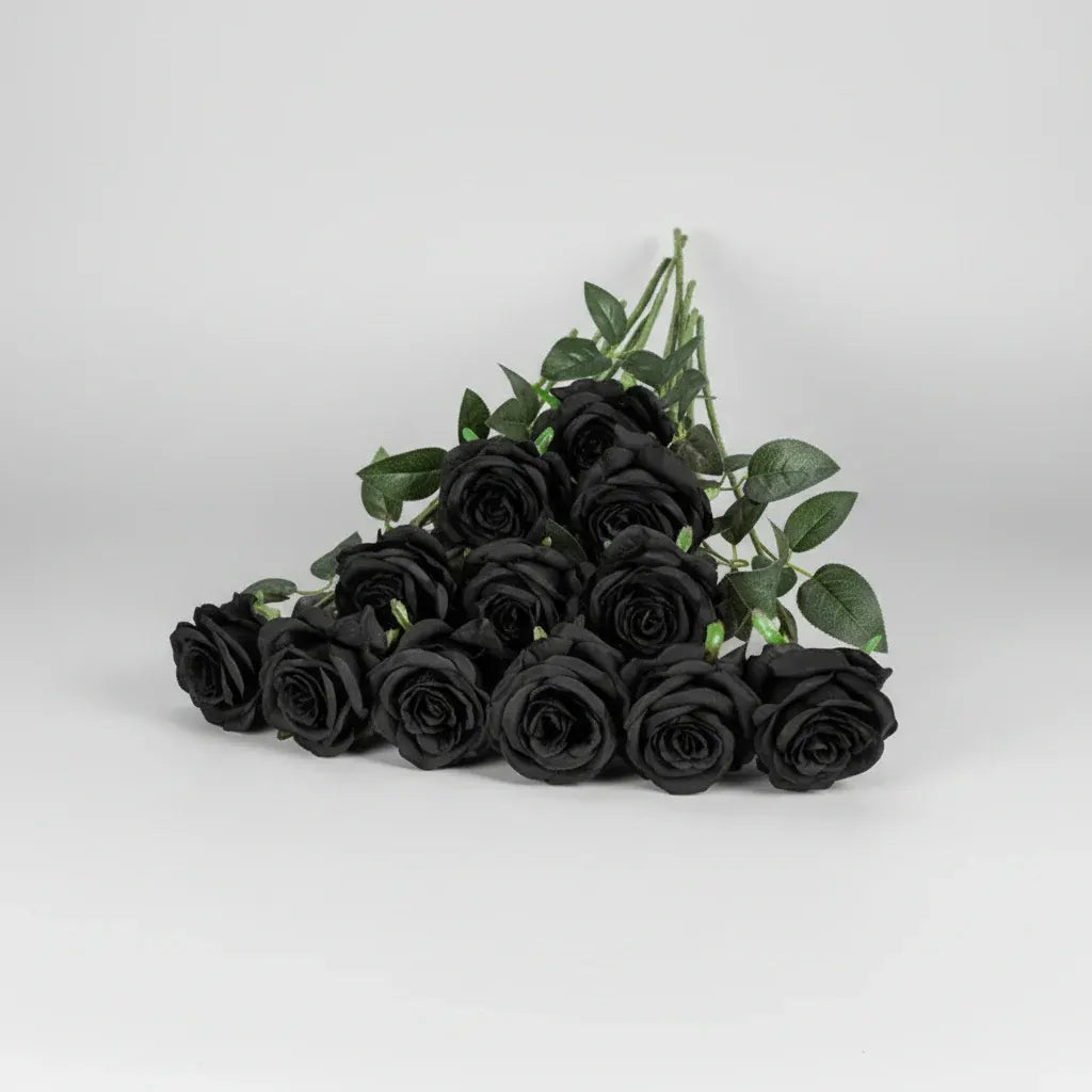 Red Rose Bouquet Artificial Flowers for Mother's Day Decor