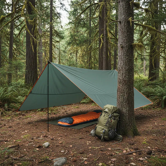 Reinforced Grommet Waterproof Heavy-Duty Camping Tarp