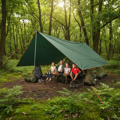 Reinforced Grommet Waterproof Heavy-Duty Camping Tarp
