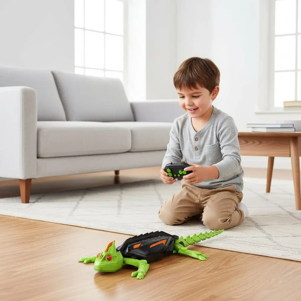 Remote Control Jumping Spider Toy Halloween Decoration