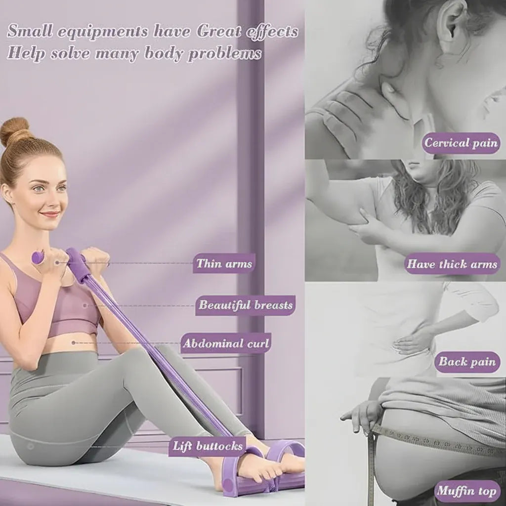 Resistance Loop Bands Set for Beginner Home Workouts
