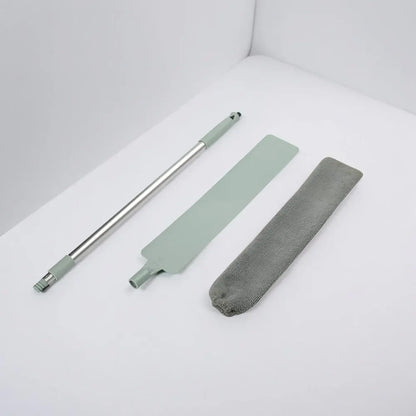 Retractable Flat Microfiber Brush Mop for Gap and Crevice Cleaning