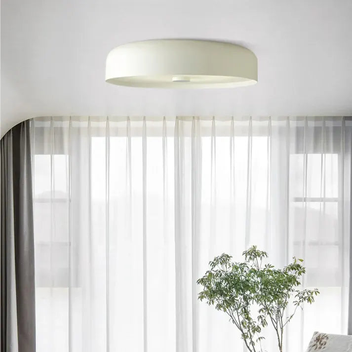 Retro Nordic Flush Mount LED Ceiling Lamp, Minimalist Design