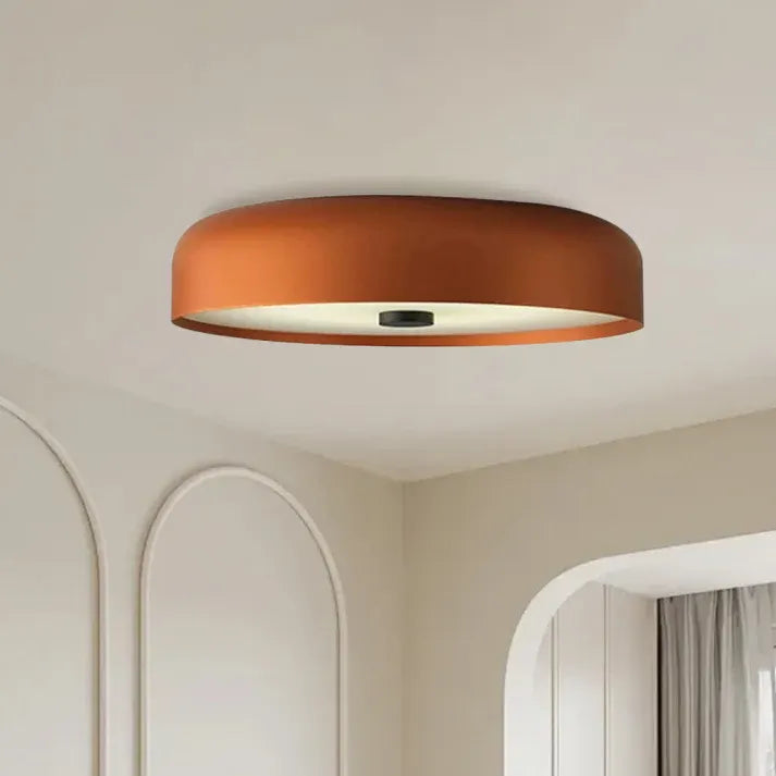 Retro Nordic Flush Mount LED Ceiling Lamp, Minimalist Design