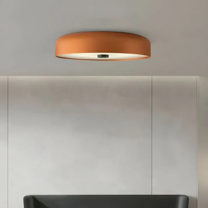 Retro Nordic Flush Mount LED Ceiling Lamp, Minimalist Design