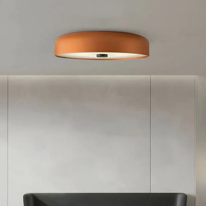 Retro Nordic Flush Mount LED Ceiling Lamp, Minimalist Design