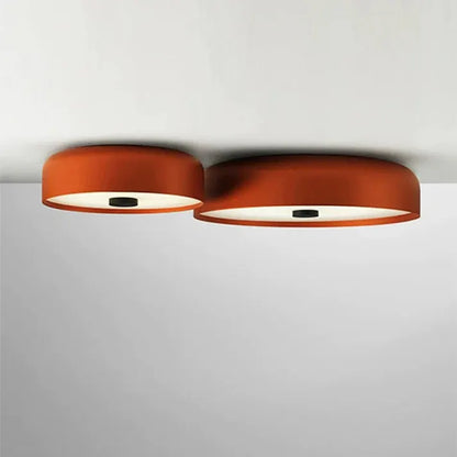 Retro Nordic Flush Mount LED Ceiling Lamp, Minimalist Design