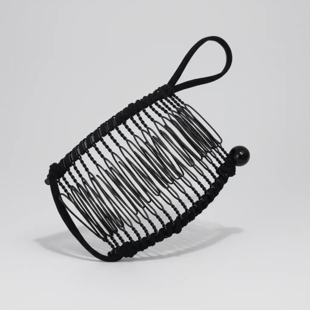 Retro-Style Hair Clip for Thick, Voluminous Hair