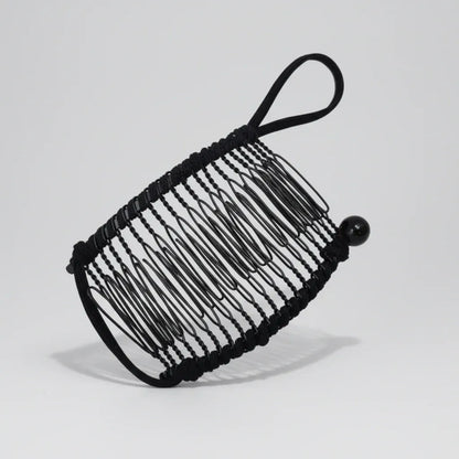 Retro-Style Hair Clip for Thick, Voluminous Hair