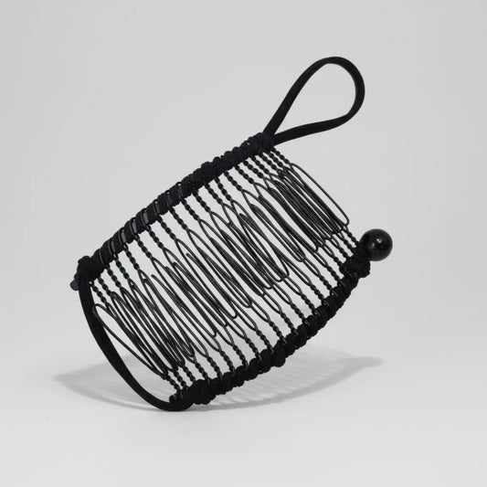 Retro-Style Hair Clip for Thick, Voluminous Hair
