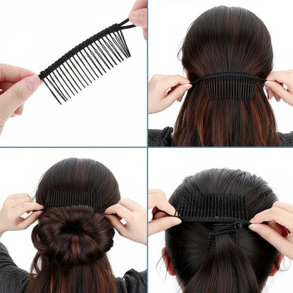 Retro-Style Hair Clip for Thick, Voluminous Hair