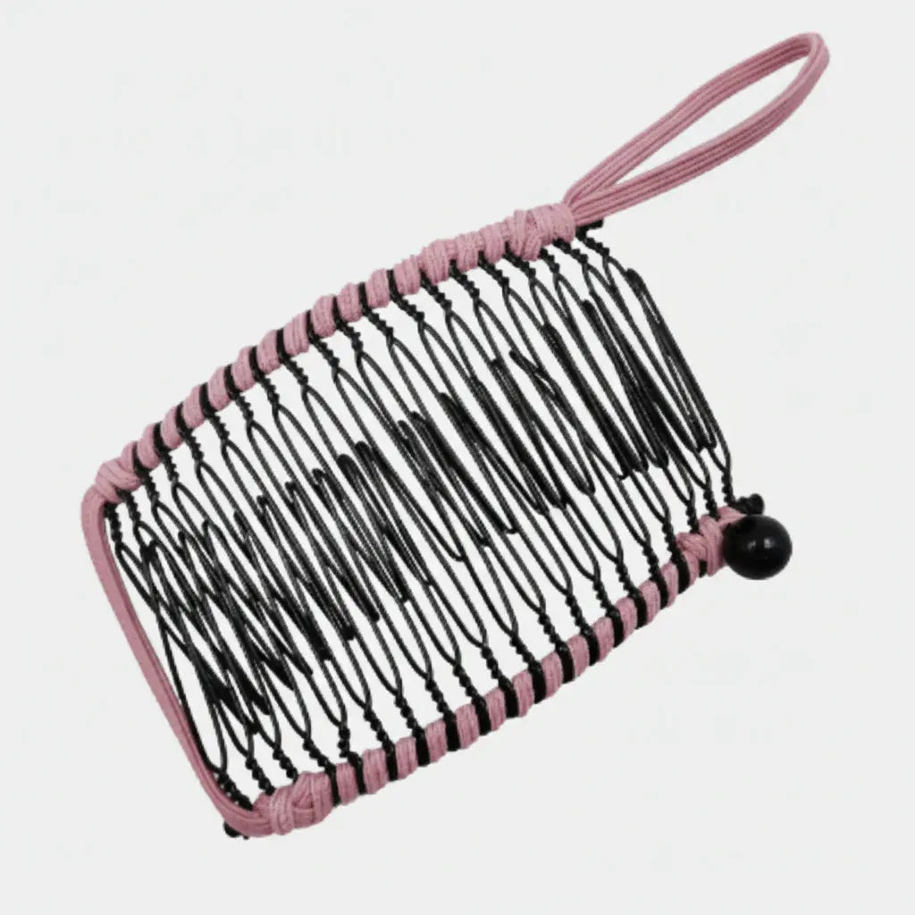 Retro-Style Hair Clip for Thick, Voluminous Hair