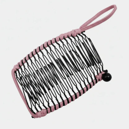 Retro-Style Hair Clip for Thick, Voluminous Hair