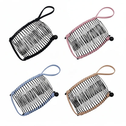 Retro-Style Hair Clip for Thick, Voluminous Hair